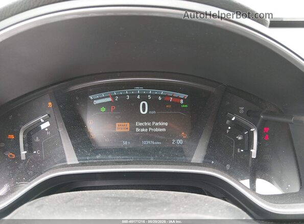 5J6RW2H52HL062702 2017 HONDA CR-V Red Vista de los asientos traseros