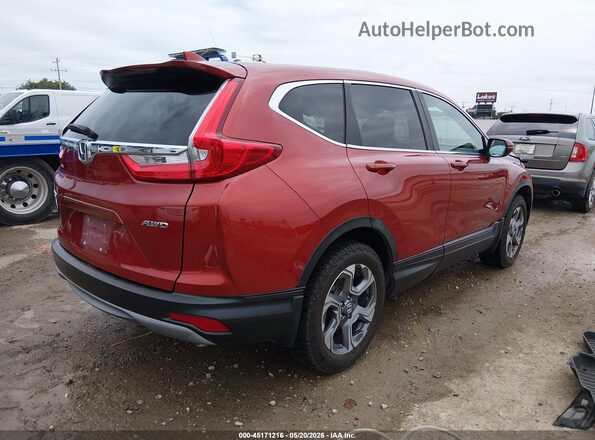 5J6RW2H52HL062702 2017 HONDA CR-V Red Trasero derecho