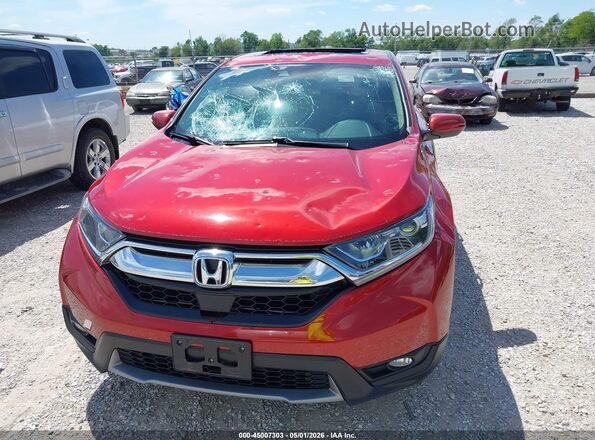 5J6RW2H53KL012415 2019 HONDA CR-V Красный Вид щитка приборов