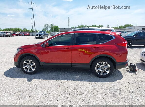 5J6RW2H53KL012415 2019 HONDA CR-V Красный Панорамный вид салона 360°