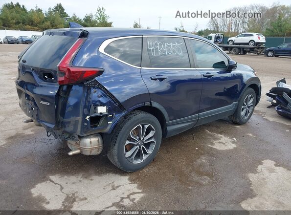 5J6RW2H53LL002663 2020 HONDA CR-V Blue 