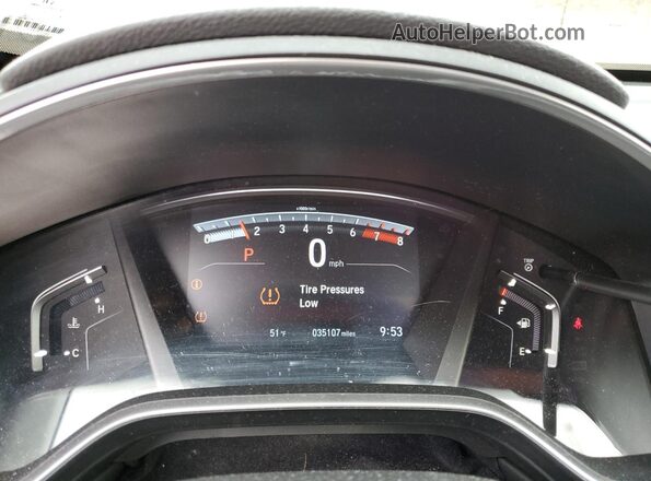 5J6RW2H54KA007557 2019 HONDA CR-V Gray Instrument cluster view