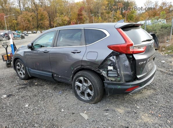 5J6RW2H54KA007557 2019 HONDA CR-V Gray Rear left