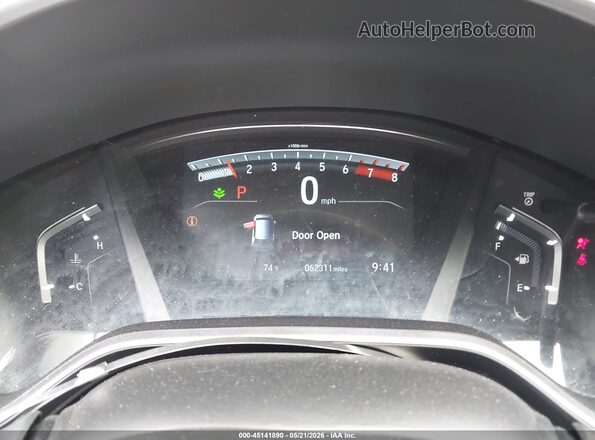 5J6RW2H55HL079073 2017 HONDA CR-V Navy Вид задніх сидінь