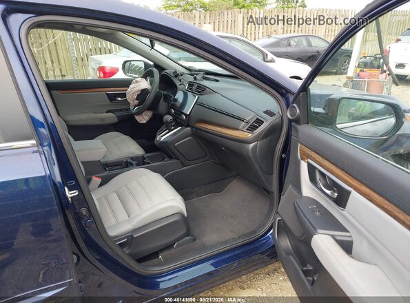 5J6RW2H55HL079073 2017 HONDA CR-V Navy Вид салону спереду