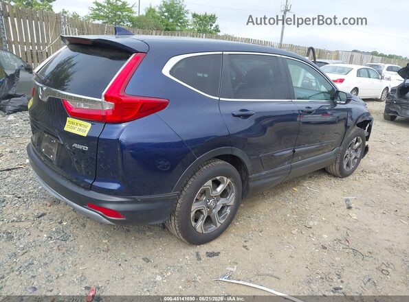 5J6RW2H55HL079073 2017 HONDA CR-V Navy Задня права чверть