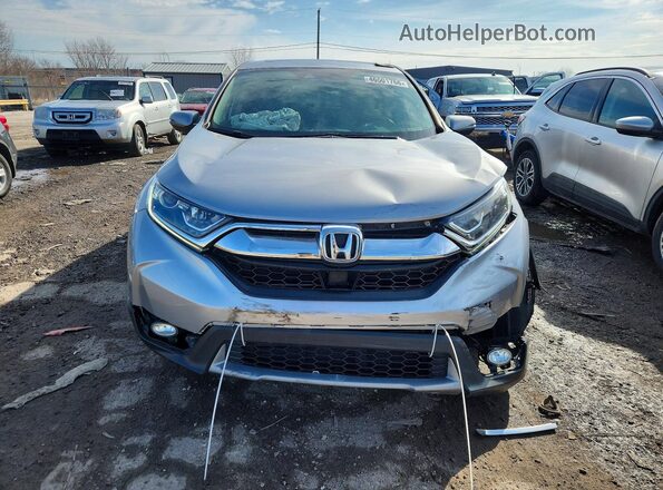 5J6RW2H55JL035337 2018 HONDA CR-V Silver Widok z przodu