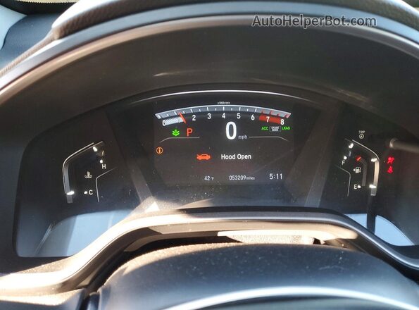 5J6RW2H55LL008478 2020 HONDA CR-V Gray Սարքավորումների վահանակի տեսք