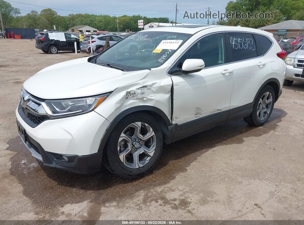 5J6RW2H56JL021902 2018 HONDA CR-V White Przód lewy