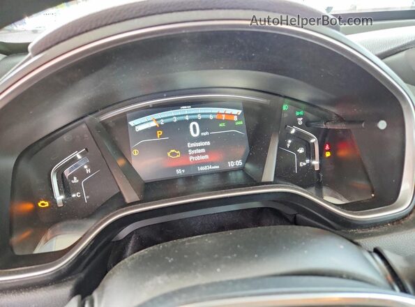 5J6RW2H57HL042297 2017 HONDA CR-V Silver Widok zestawu wskaźników