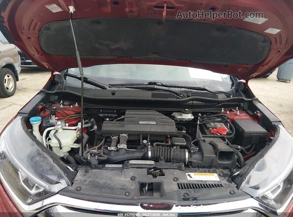 5J6RW2H57KL017150 2019 HONDA CR-V Red უკანა ხედი