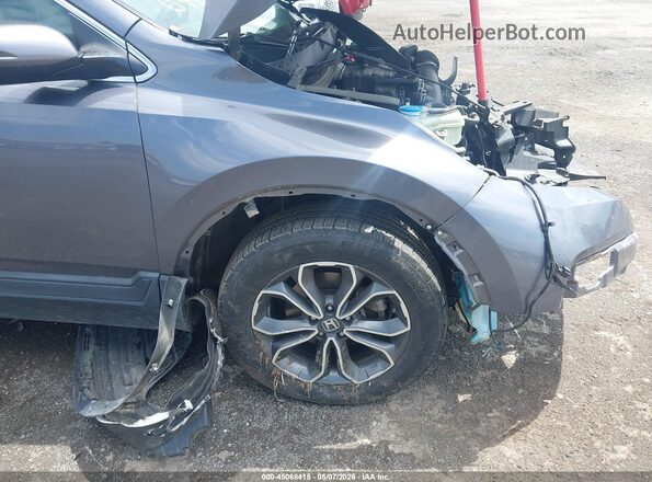 5J6RW2H57LL020129 2020 HONDA CR-V Gray 