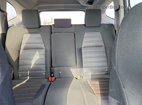 5J6RW2H58LL001895 2020 HONDA CR-V White Rear seats view