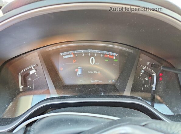5J6RW2H58LL001895 2020 HONDA CR-V White Instrument cluster view