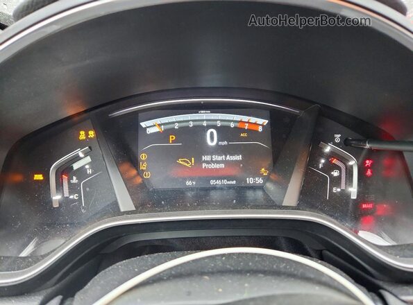 5J6RW2H58MA012764 2021 HONDA CR-V Черный Вид щитка приборов