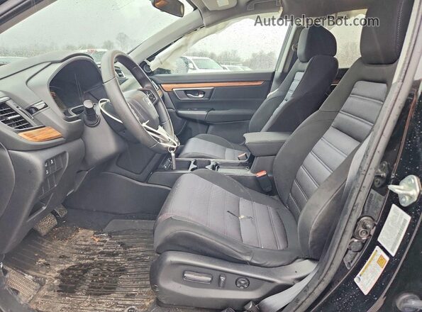 5J6RW2H58MA012764 2021 HONDA CR-V Черный Вид салона спереди