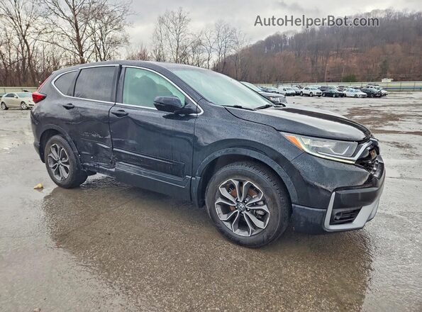 5J6RW2H58MA012764 2021 HONDA CR-V Черный Передняя правая четверть