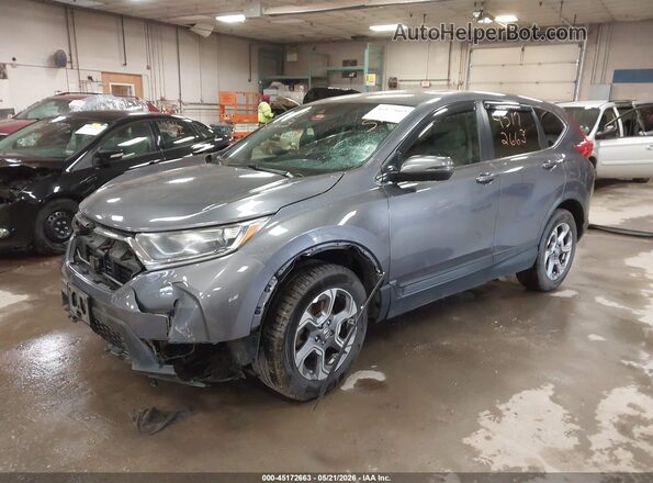 5J6RW2H59HL070313 2017 HONDA CR-V Gray წინა მარცხენა ხედი სამი მეოთხედიდან
