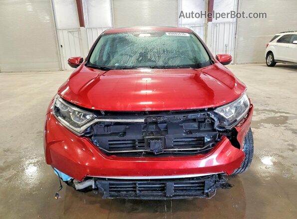 5J6RW2H80KL001009 2019 HONDA CR-V Red Widok z przodu