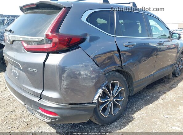 5J6RW2H80LL038143 2020 HONDA CR-V Gray Vista frontal