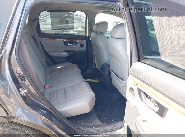 5J6RW2H80LL038143 2020 HONDA CR-V Gray Vista de la etiqueta del VIN