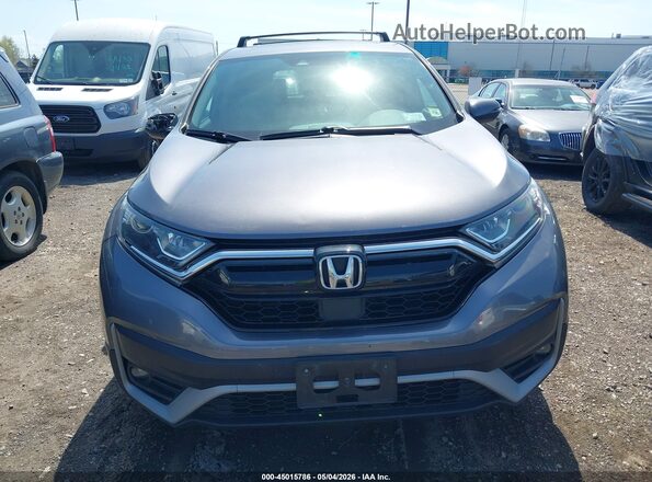 5J6RW2H80LL038143 2020 HONDA CR-V Gray Vista del cuadro de instrumentos