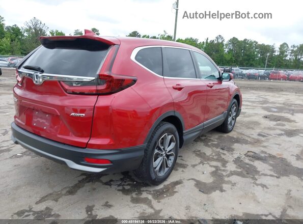 5J6RW2H82MA016044 2021 HONDA CR-V Red უკანა მარჯვენა