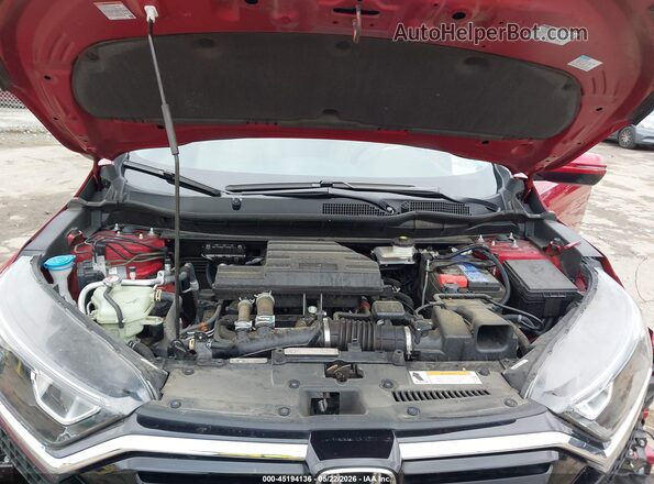 5J6RW2H82MA016044 2021 HONDA CR-V Red უკანა ხედი
