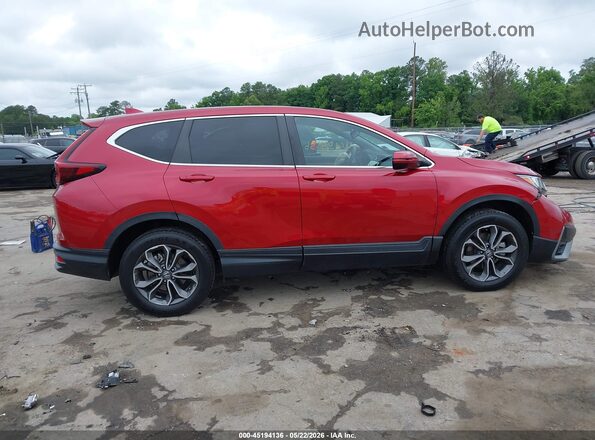 5J6RW2H82MA016044 2021 HONDA CR-V Red უკანა სალონის ხედი