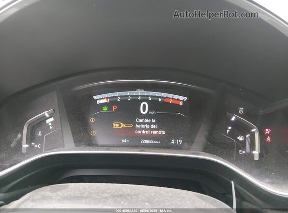 5J6RW2H83HL065120 2017 HONDA CR-V Silver Вид задніх сидінь