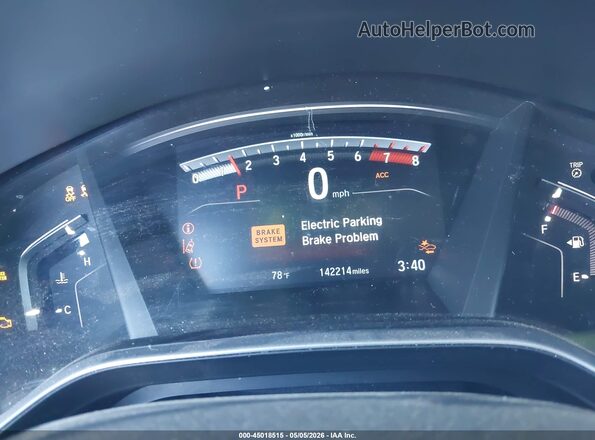 5J6RW2H83LA007707 2020 HONDA CR-V Gray 