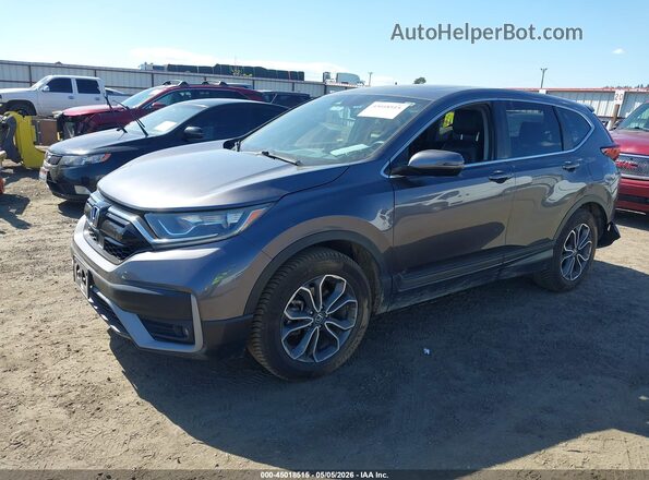 5J6RW2H83LA007707 2020 HONDA CR-V Gray 