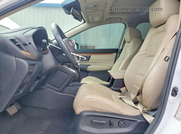 5J6RW2H83LL034300 2020 HONDA CR-V White Vista interior delantera