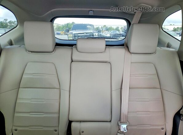 5J6RW2H83LL034300 2020 HONDA CR-V White Vista de los asientos traseros
