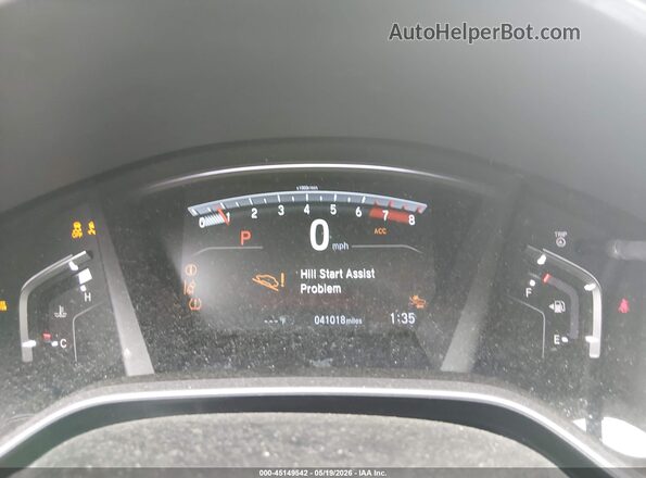 5J6RW2H84KA010078 2019 HONDA CR-V White Հետևի նստատեղերի տեսք