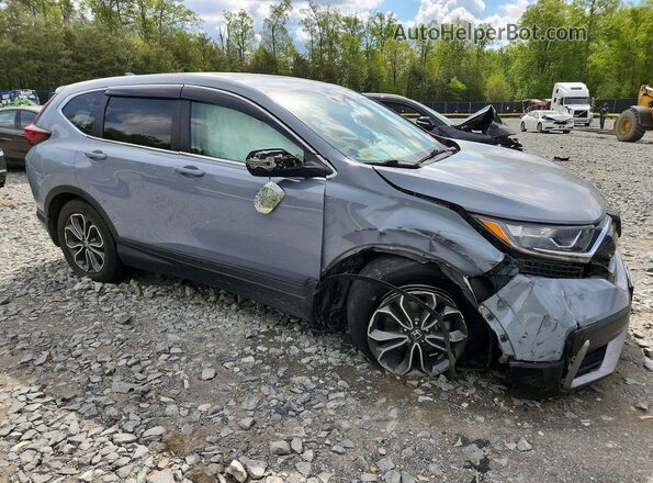5J6RW2H84MA003635 2021 HONDA CR-V Blue 