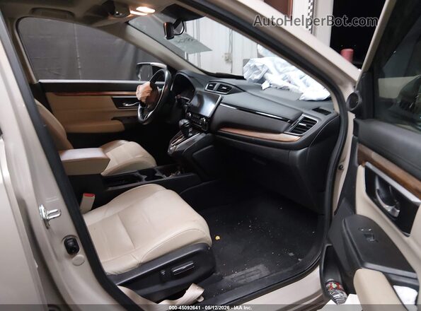 5J6RW2H85KL006481 2019 HONDA CR-V Tan Вид салону спереду