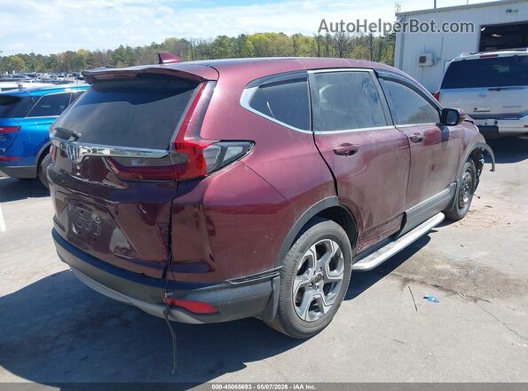 5J6RW2H86KL024794 2019 HONDA CR-V Бордовый 