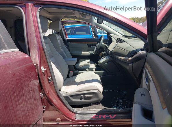 5J6RW2H86KL024794 2019 HONDA CR-V Бордовый 