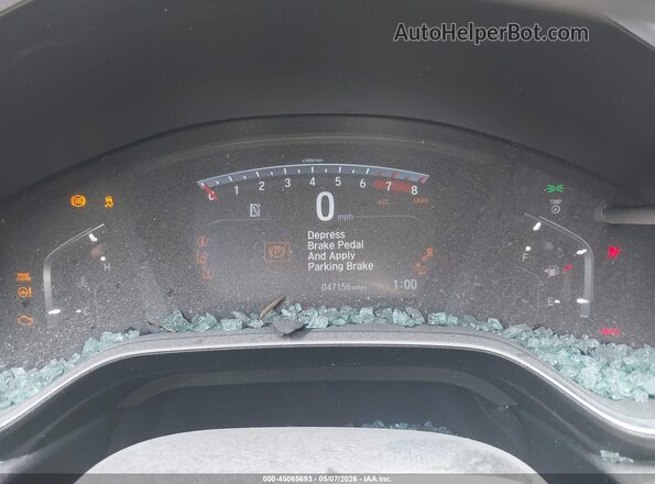 5J6RW2H86KL024794 2019 HONDA CR-V Бордовый 