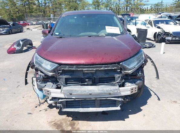 5J6RW2H86KL024794 2019 HONDA CR-V Бордовый 