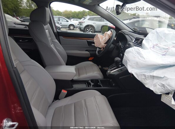 5J6RW2H86NL005036 2022 HONDA CR-V Red Front interior view