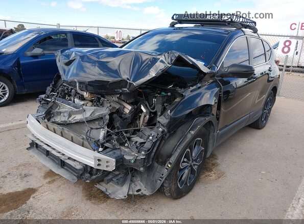 5J6RW2H88ML001343 2021 HONDA CR-V Black Przód lewy