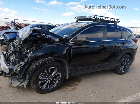 5J6RW2H88ML001343 2021 HONDA CR-V Black Widok wnętrza z tyłu