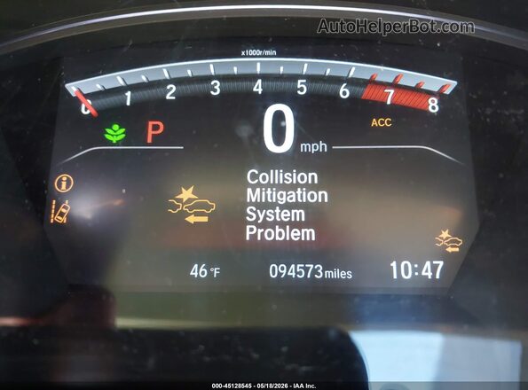 5J6RW2H89JL027686 2018 HONDA CR-V Red 