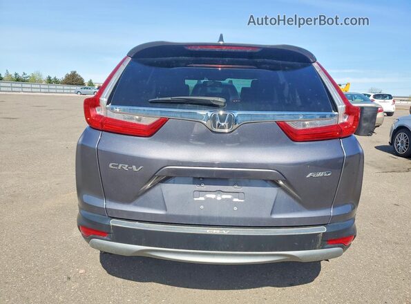 5J6RW2H8XJL004739 2018 HONDA CR-V Gray 
