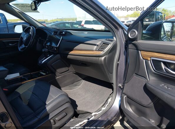 5J6RW2H92NL000893 2022 HONDA CR-V Gray Вид салону спереду