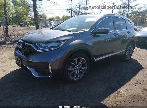 5J6RW2H92NL000893 2022 HONDA CR-V Gray Передня ліва чверть