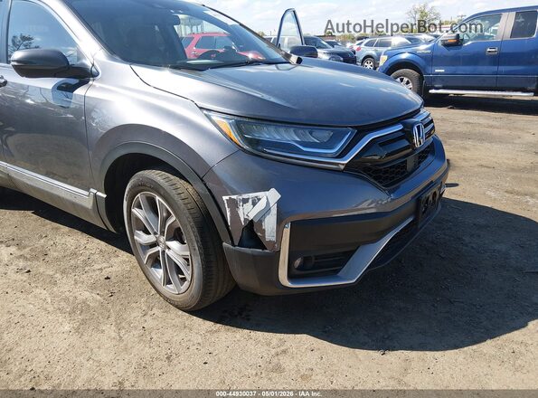 5J6RW2H92NL000893 2022 HONDA CR-V Gray Вид спереду