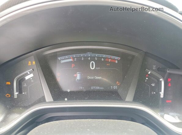 5J6RW2H97LL028508 2020 HONDA CR-V Black Սարքավորումների վահանակի տեսք